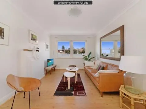 Ocean Views Light-Filled Bondi Beach Apartment
